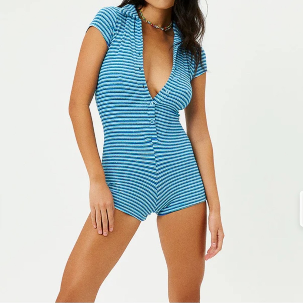 Frankie’s Bikinis Terry Romper